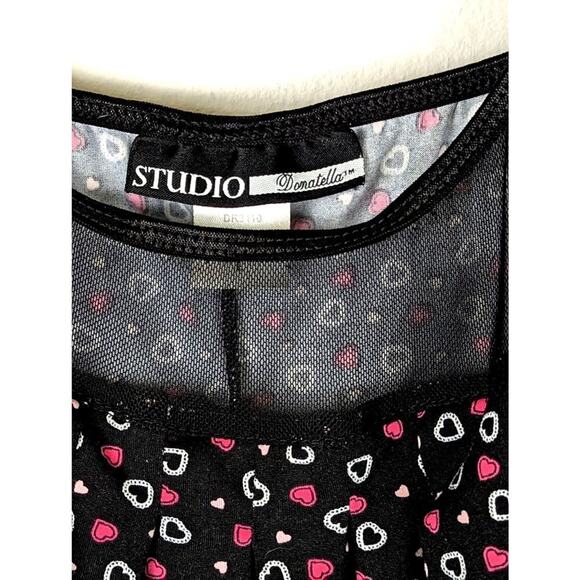 Studio Donatella long cami or Nighty szL Poly /Spandex nylon mesh adjustableEUC. - Picture 7 of 8